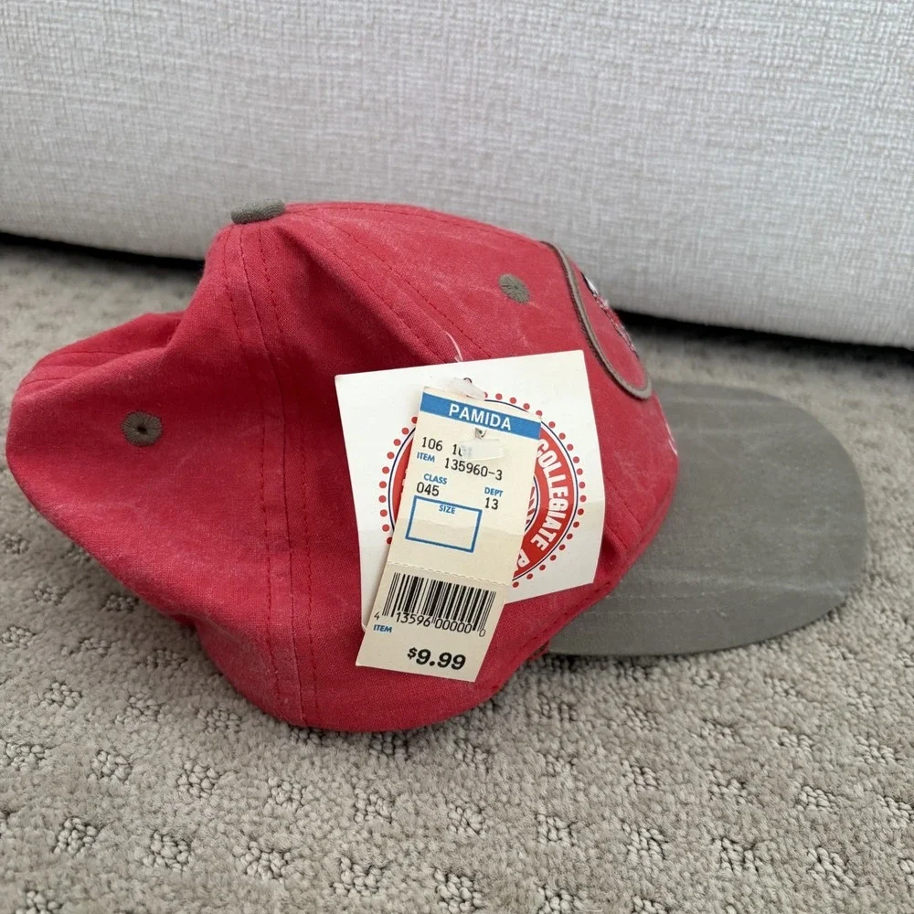 Vintage University of Nebraska Cornhuskers Adjustable Hat Adult Unisex Red NWT‎